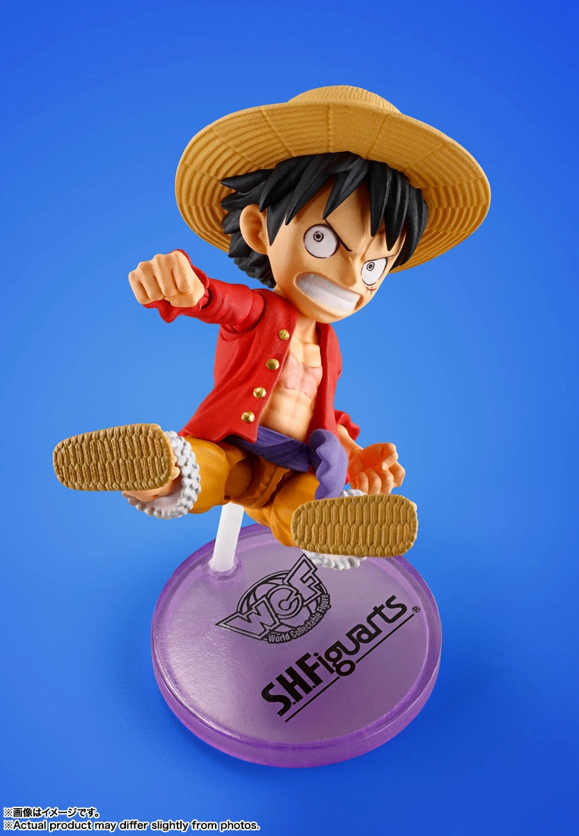S.H. Figuarts X World Collectible Figure One Piece Monkey D. Luffy Action Figure