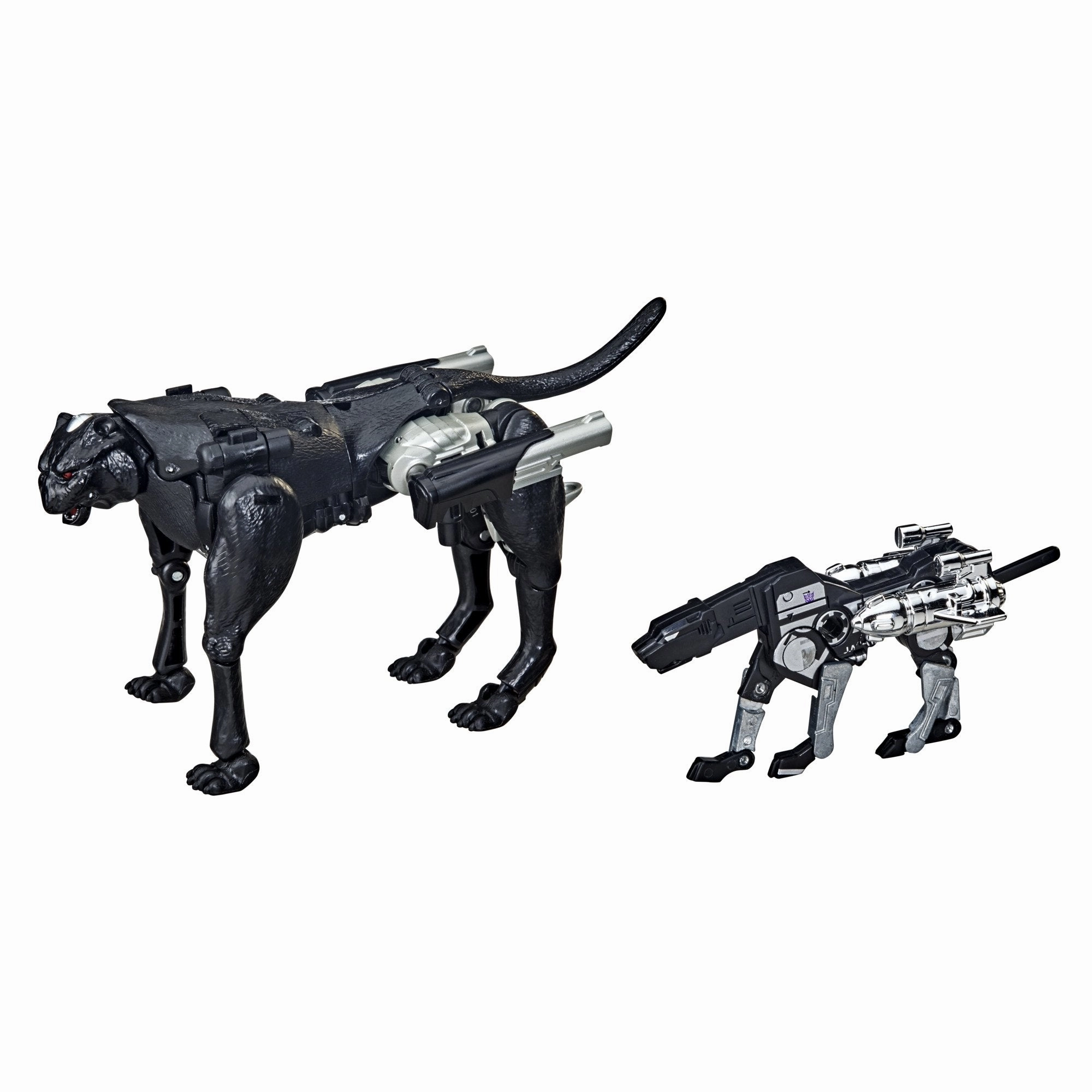 SDCC 2021 Transformers Generations War for Cybertron Trilogy Covert Agent Ravage and Decepticon Forever Ravage Action Figure
