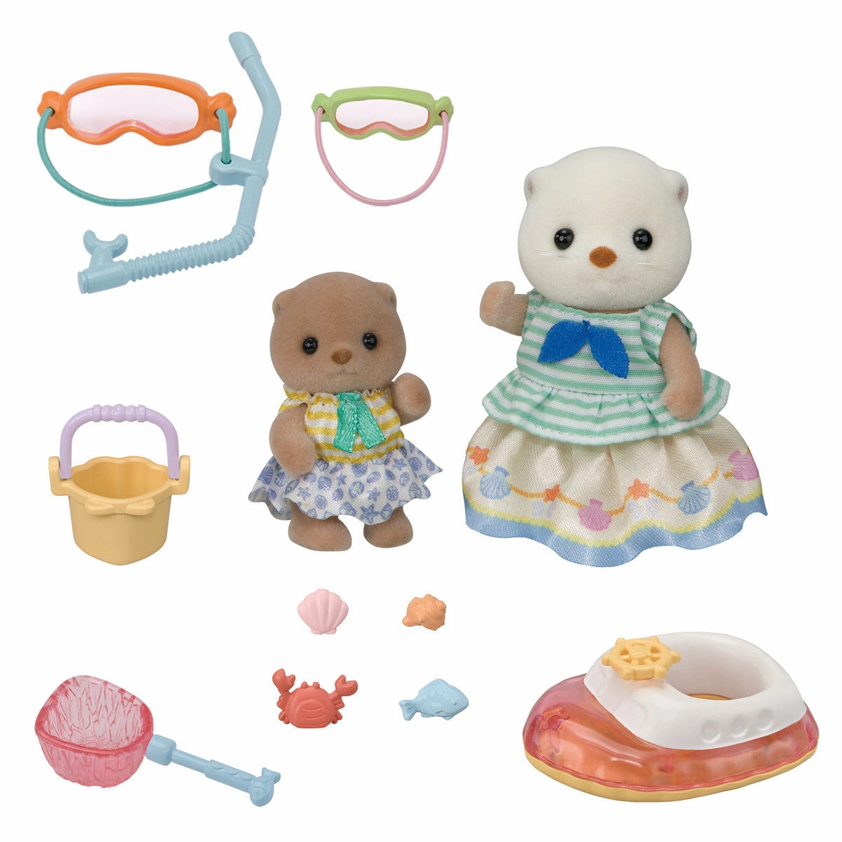 Sea Otter Sisters Splashy Snorkel Set