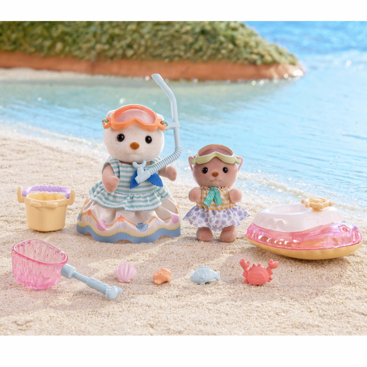 Sea Otter Sisters Splashy Snorkel Set