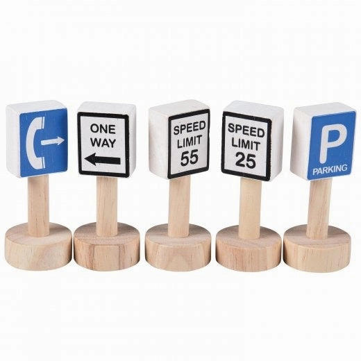 Set Of Traffic Signs & Lights 14 Pcs