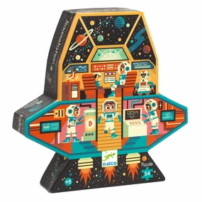 Silhouette Puzzles 54 pcs Space Station