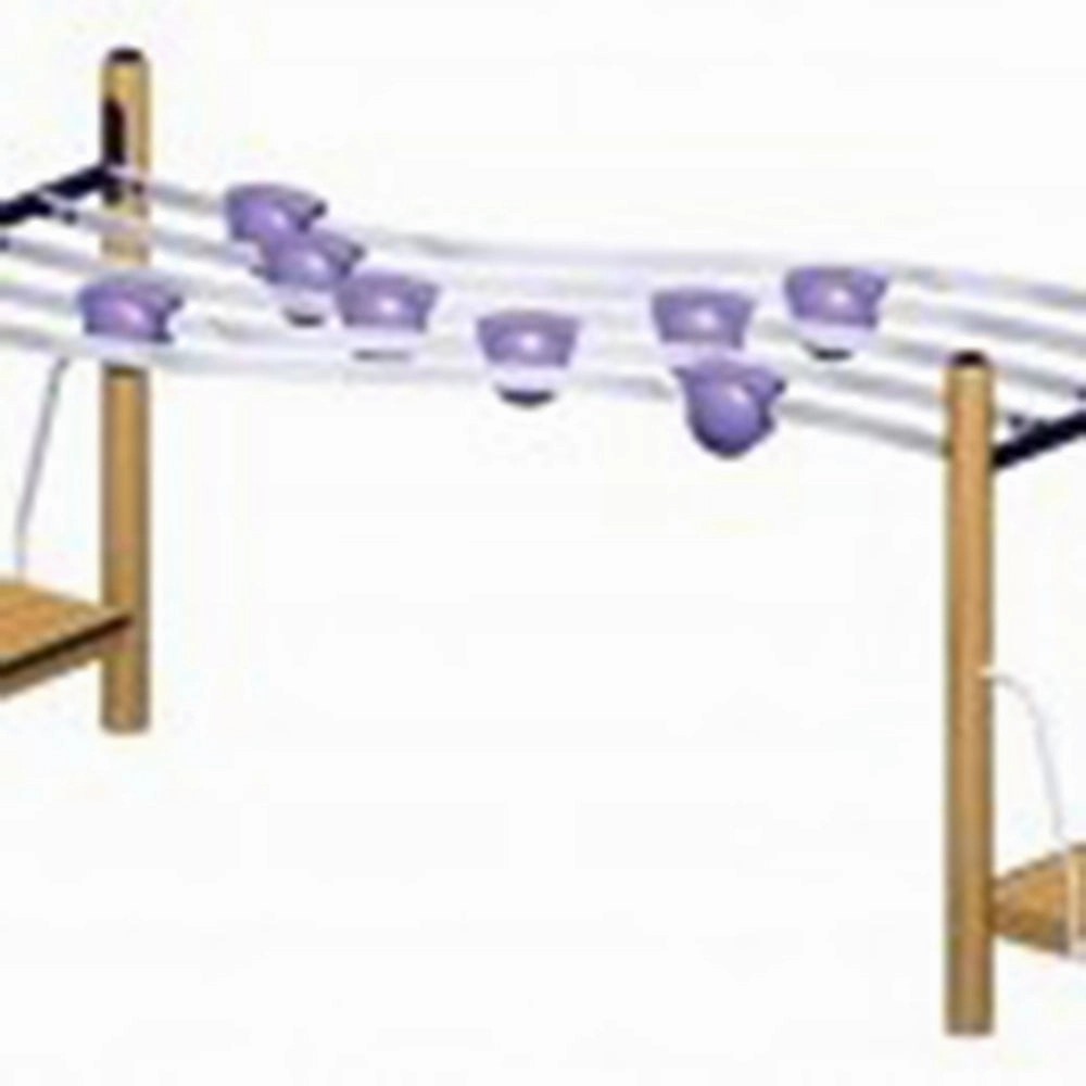 SkyGame Overhead 3-Rail Track Ride | Upper Body Challenge for Ages 5-12