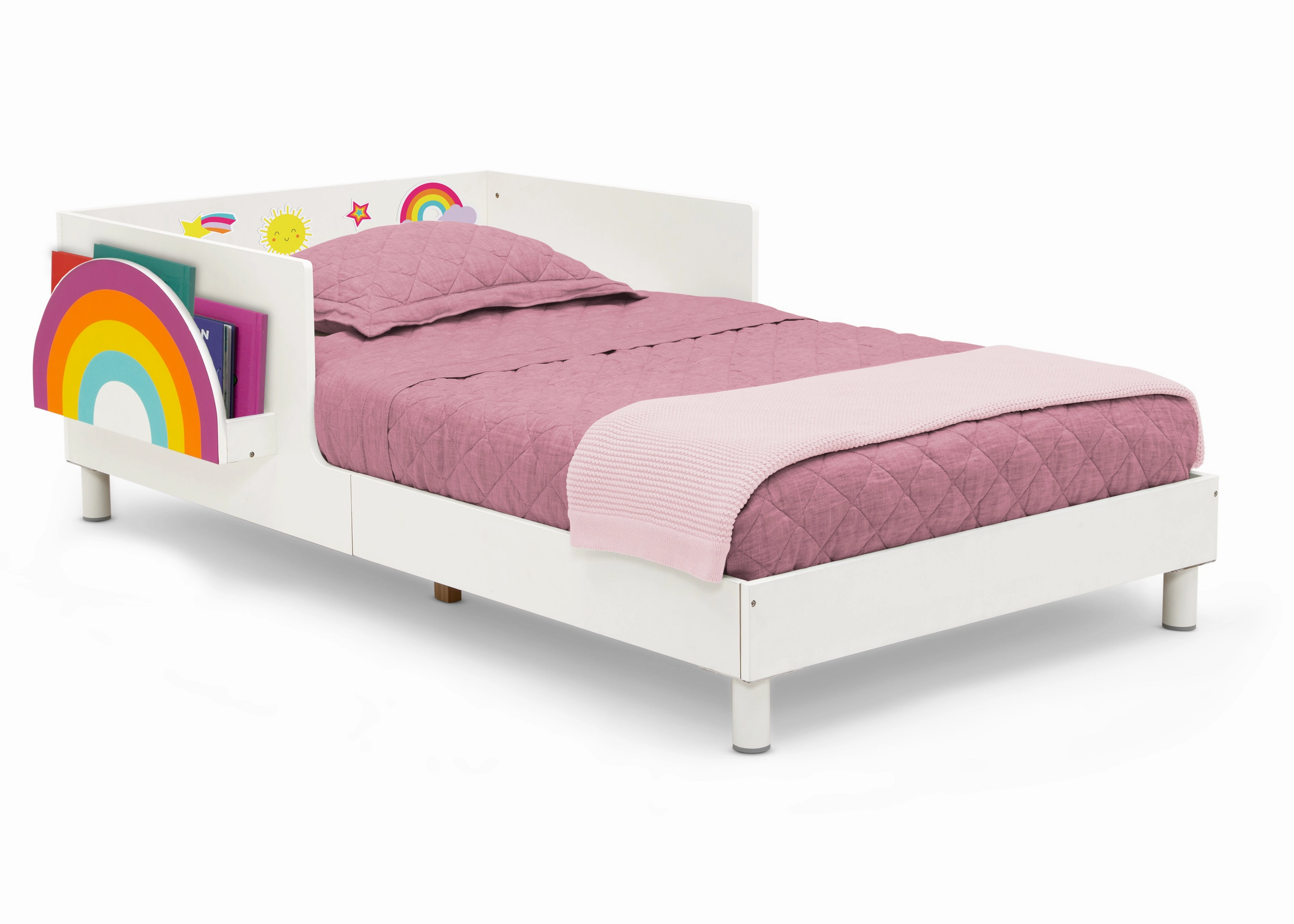 Sleep N Store Toddler Bed with Interchangeable Shelf