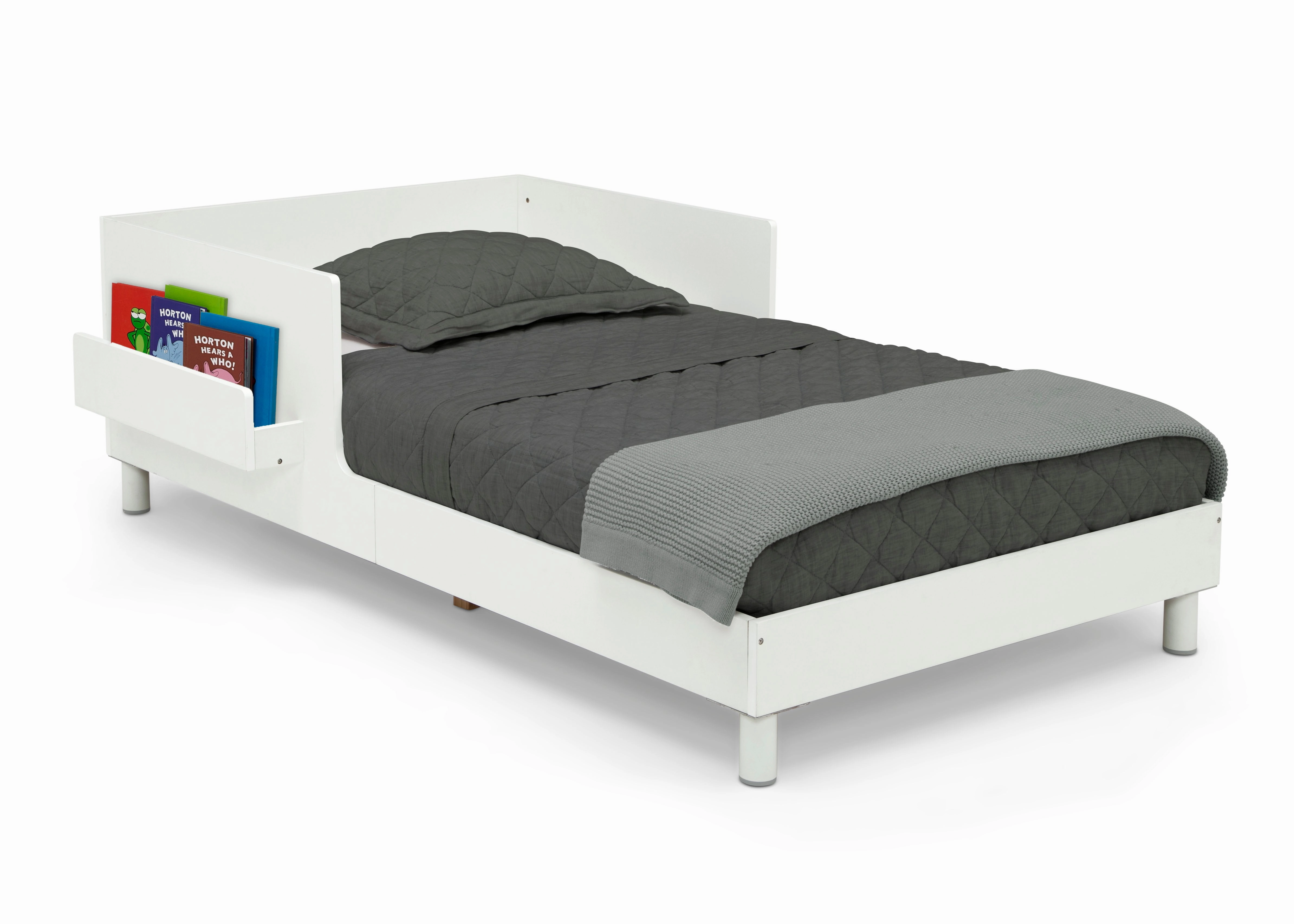 Sleep N Store Toddler Bed with Interchangeable Shelf