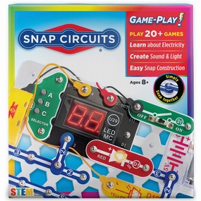 Snap Circuits Game Play - Electronics Exploration Kit for Kids 8 