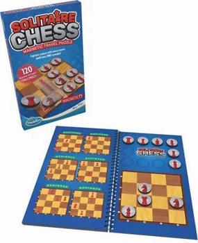 Solitaire Chess Magnetic Game