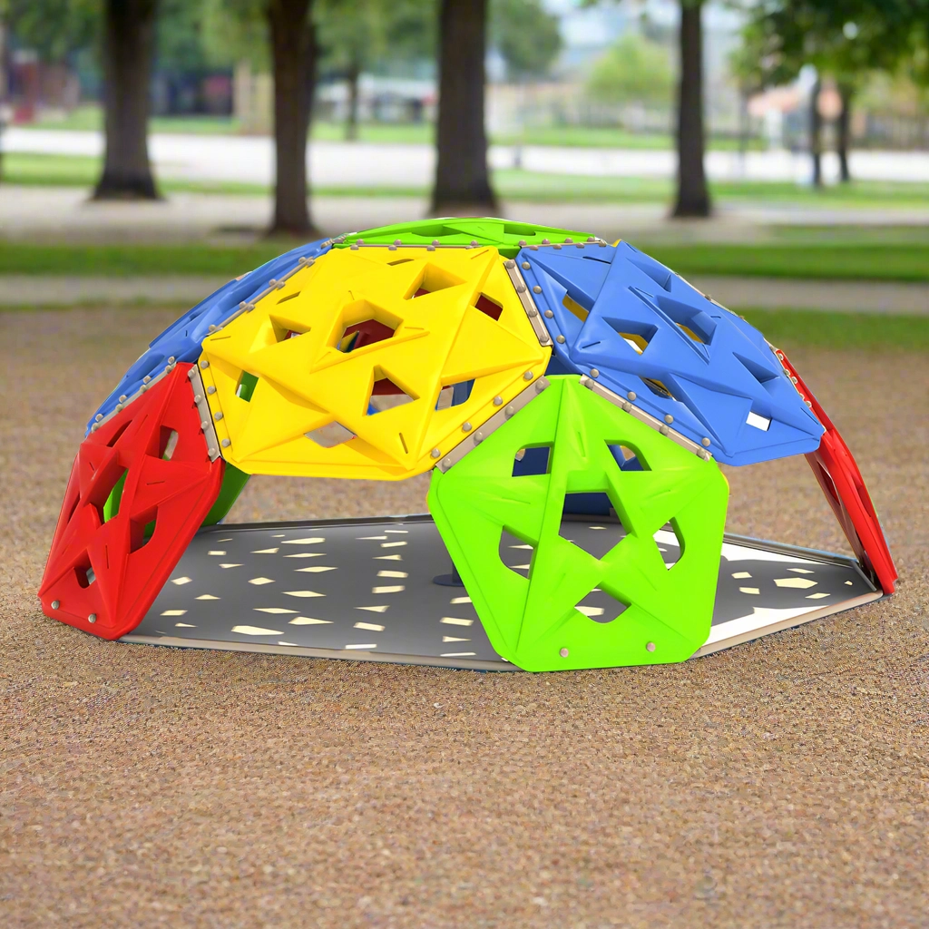 Space Station Climber Geo-Dome Playground | Fun & Interactive Climbing Structure for Ages 5-12