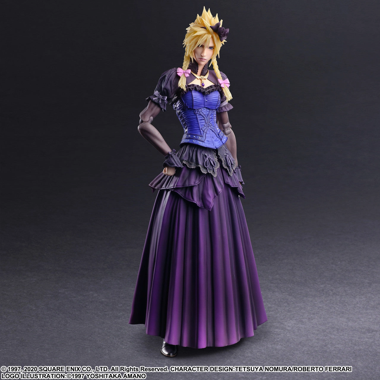 Square Enix Final Fantasy VII Remake Cloud Strife (Dress Ver.) Play Arts Kai Action Figure