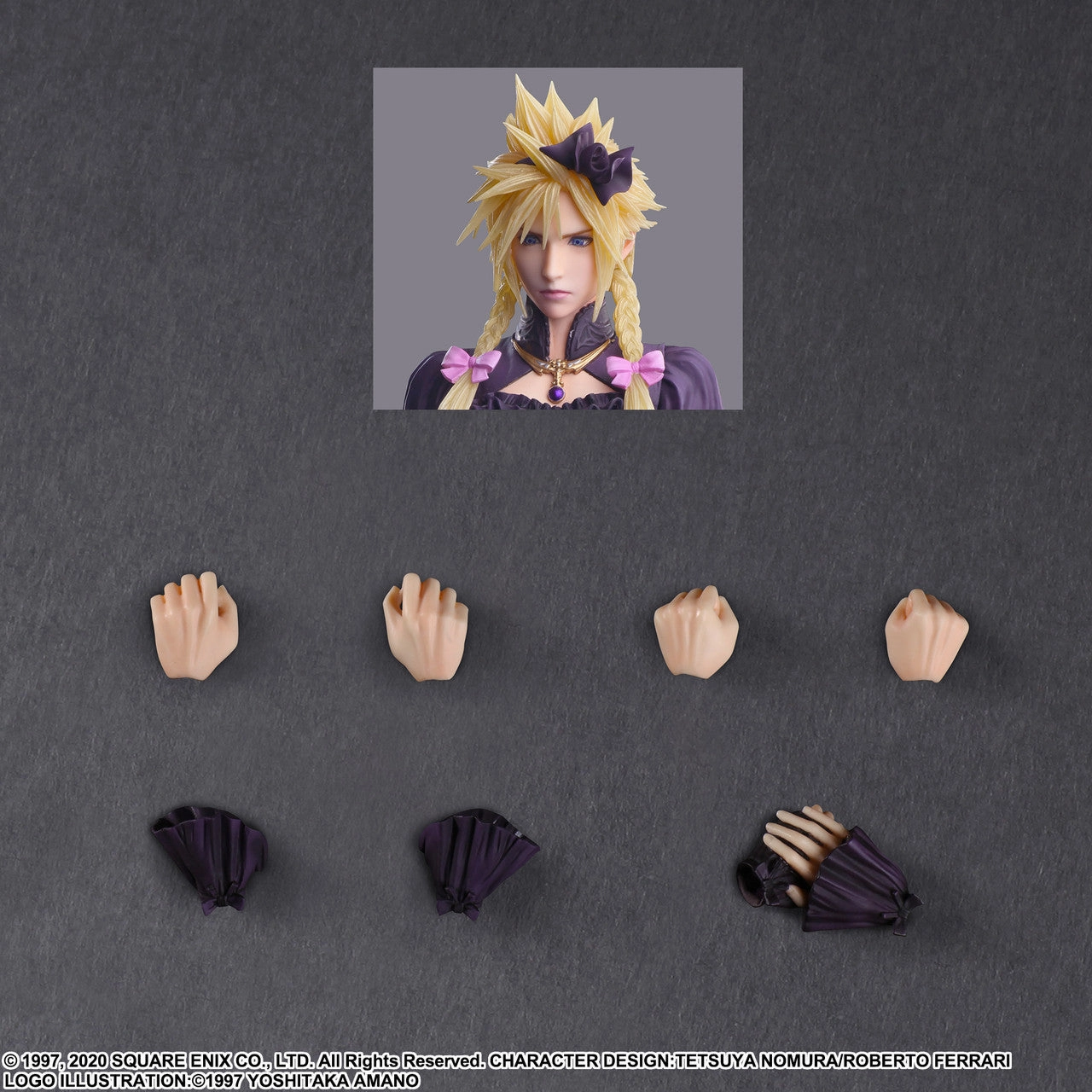 Square Enix Final Fantasy VII Remake Cloud Strife (Dress Ver.) Play Arts Kai Action Figure