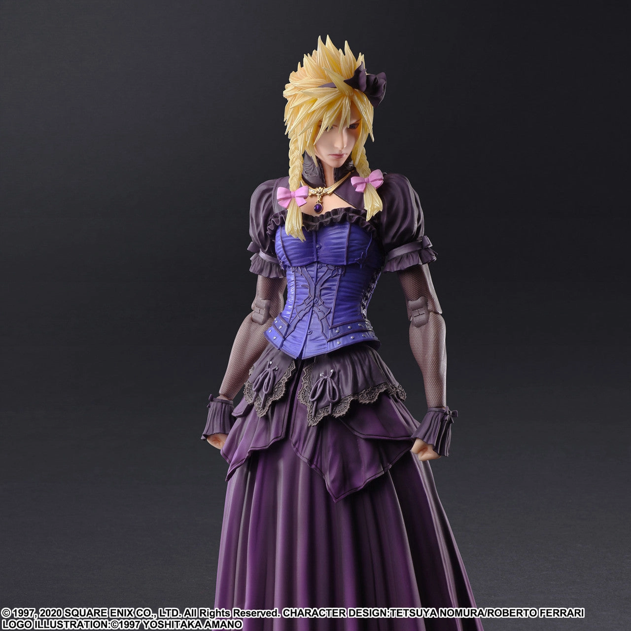 Square Enix Final Fantasy VII Remake Cloud Strife (Dress Ver.) Play Arts Kai Action Figure