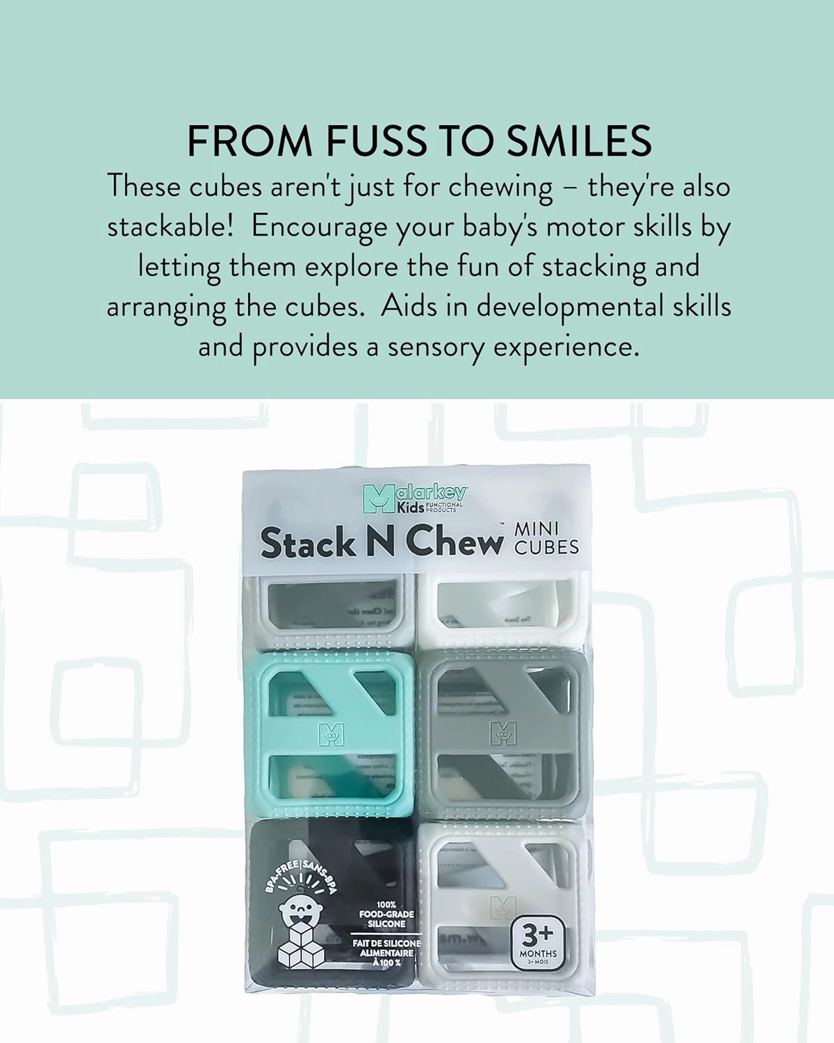 Stack N Chew Mini Cubes