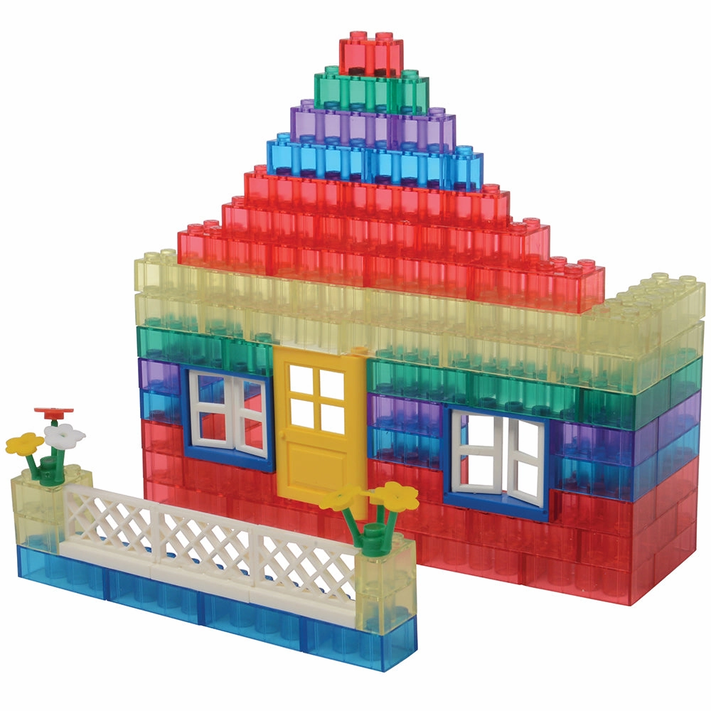 Standard Size Transparent Building Bricks