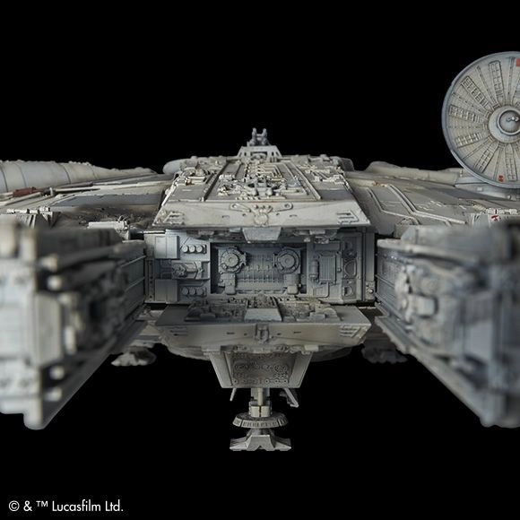 Star Wars 1/72 PG Perfect Grade Millenium Falcon A New Hope Model Kit