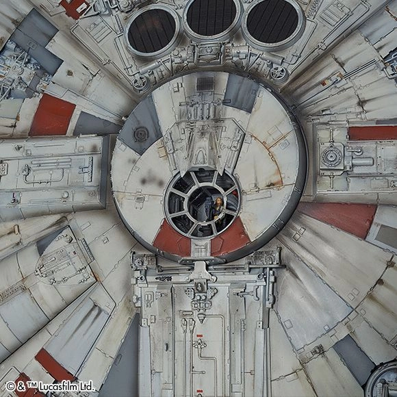 Star Wars 1/72 PG Perfect Grade Millenium Falcon A New Hope Model Kit