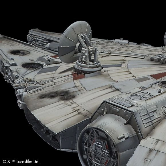 Star Wars 1/72 PG Perfect Grade Millenium Falcon A New Hope Model Kit