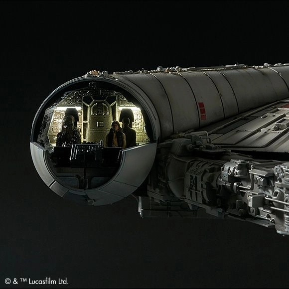 Star Wars 1/72 PG Perfect Grade Millenium Falcon A New Hope Model Kit