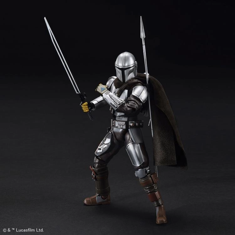 Star Wars - The Mandalorian Beskar Armor (Silver Coating Ver.) 1/12 Scale Model Kit