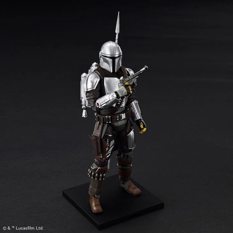 Star Wars - The Mandalorian Beskar Armor (Silver Coating Ver.) 1/12 Scale Model Kit