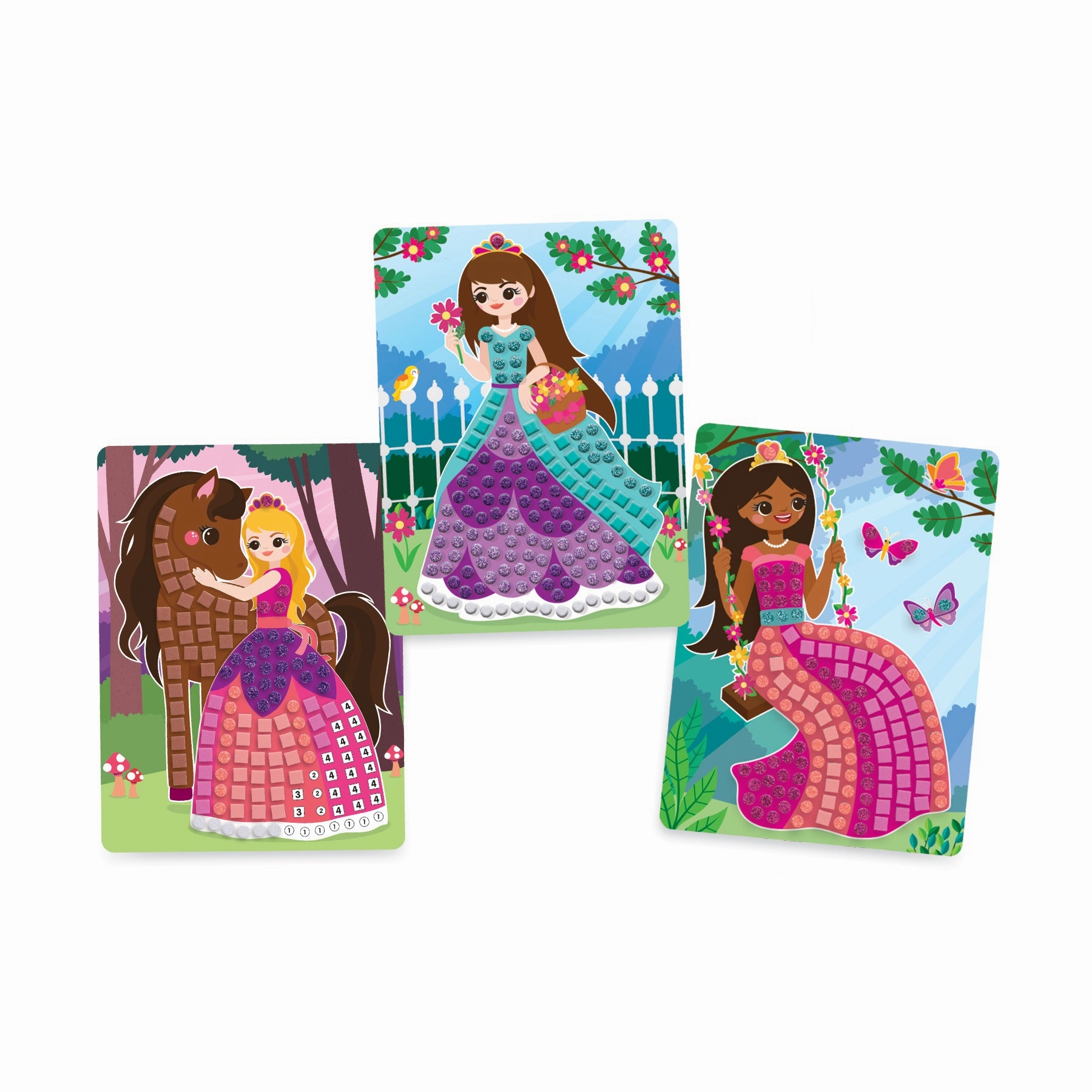 Sticky Mosaics Travel Pack Princesses