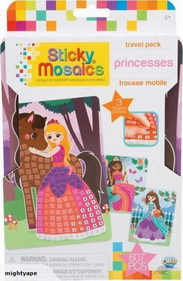 Sticky Mosaics Travel Pack Princesses
