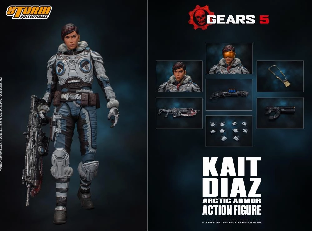 Storm Collectibles 1/12 Gears of War 5 Kait Diaz Scale Action Figure