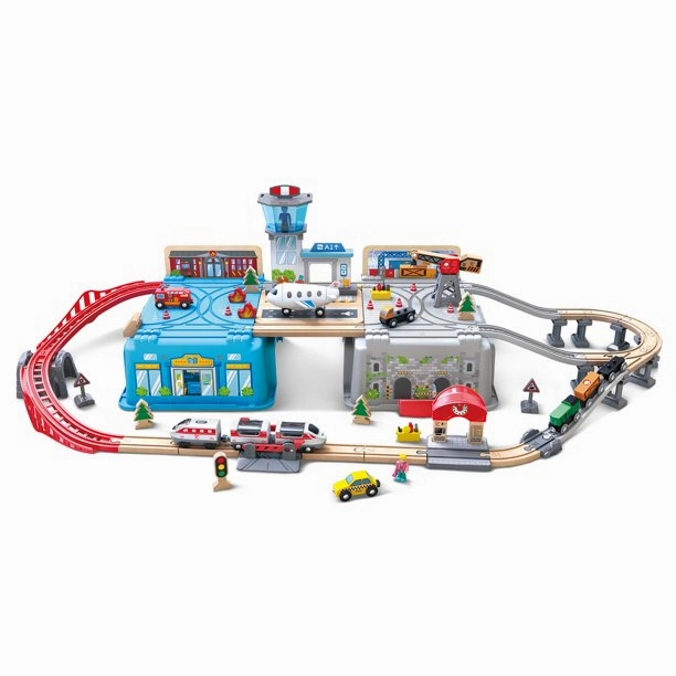 Super Cityscape Transport Bucket Train Set