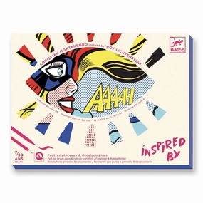 Superheros Inspired By Roy Lichtenstein
