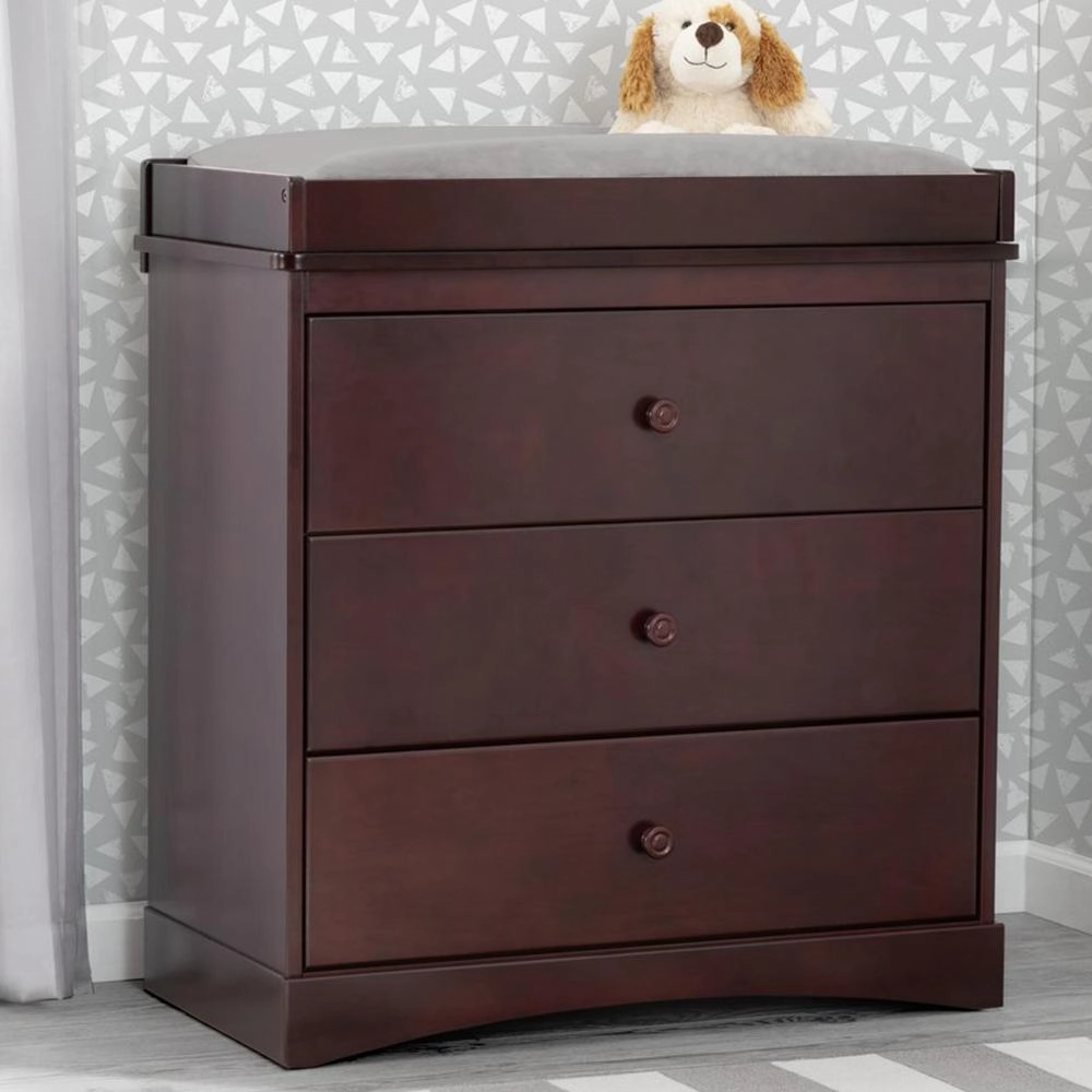 Sutton 3 Drawer Dresser with Changing Top