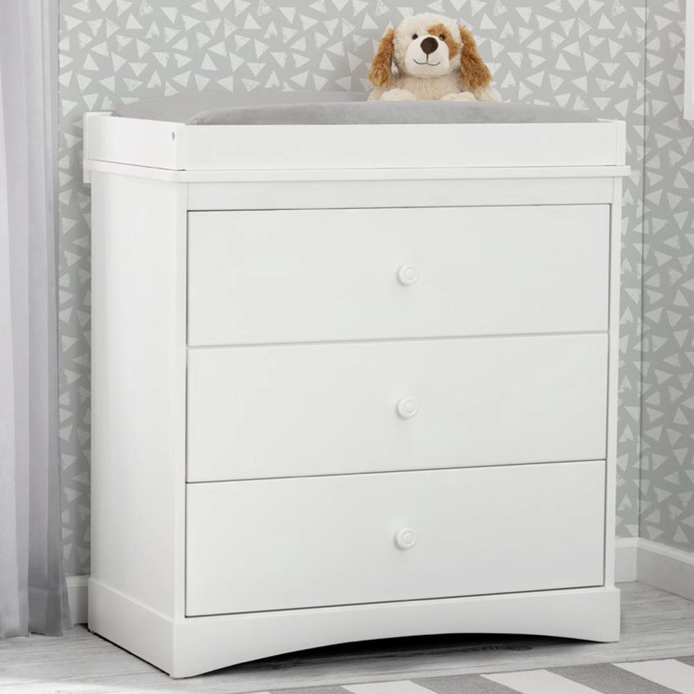 Sutton 3 Drawer Dresser with Changing Top