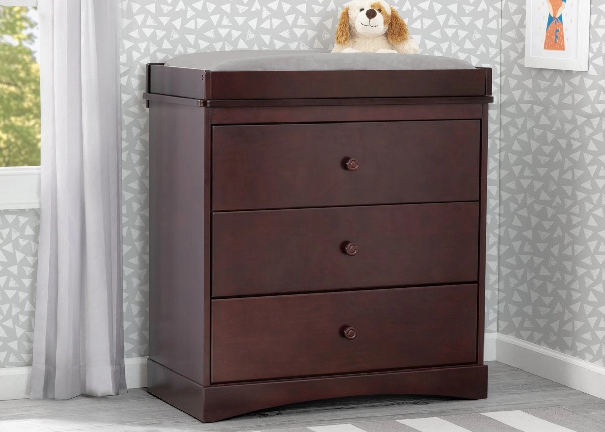 Sutton 3 Drawer Dresser with Changing Top