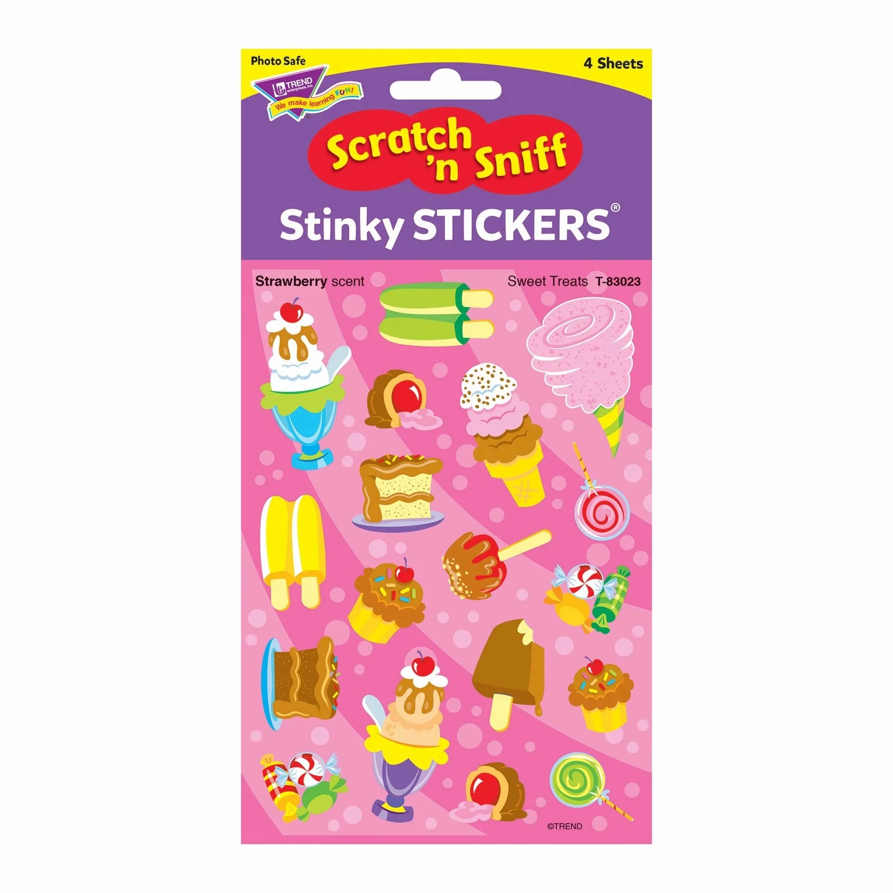 Sweet Treats Scratch 'n Sniff Stinky Stickers