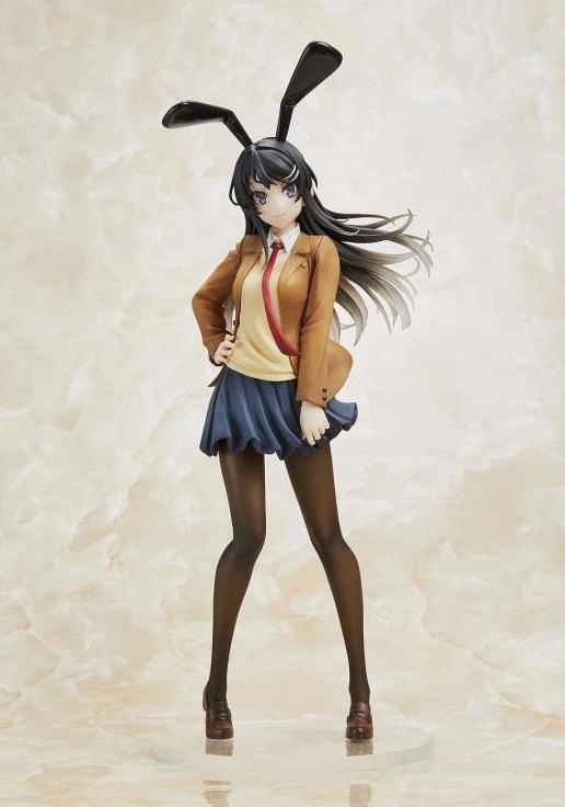 Taito Coreful Mai Sakurajima (Uniform Bunny Ver.) Rascal Does Not Dream of Bunny Girl Figure Statue