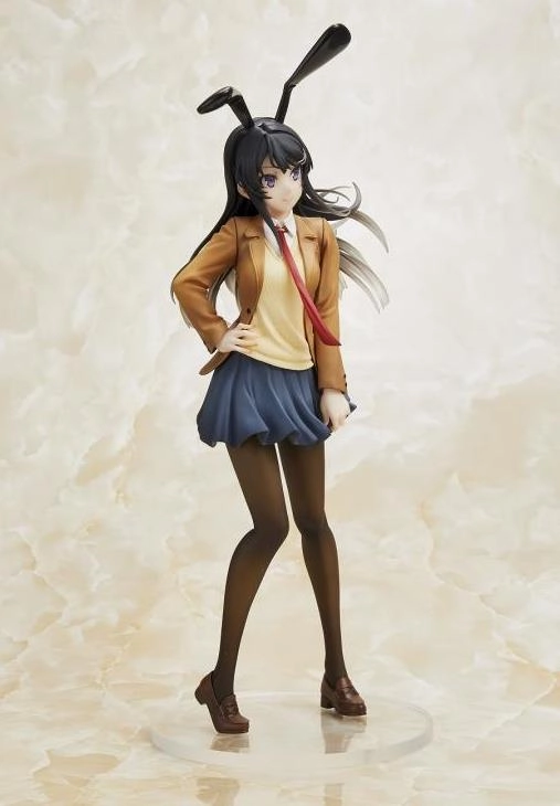Taito Coreful Mai Sakurajima (Uniform Bunny Ver.) Rascal Does Not Dream of Bunny Girl Figure Statue