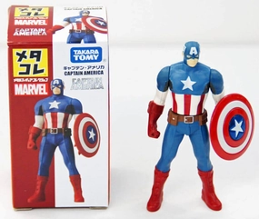 Takara Tomy Marvel Metakore Metal Figure Captain America Action Figure