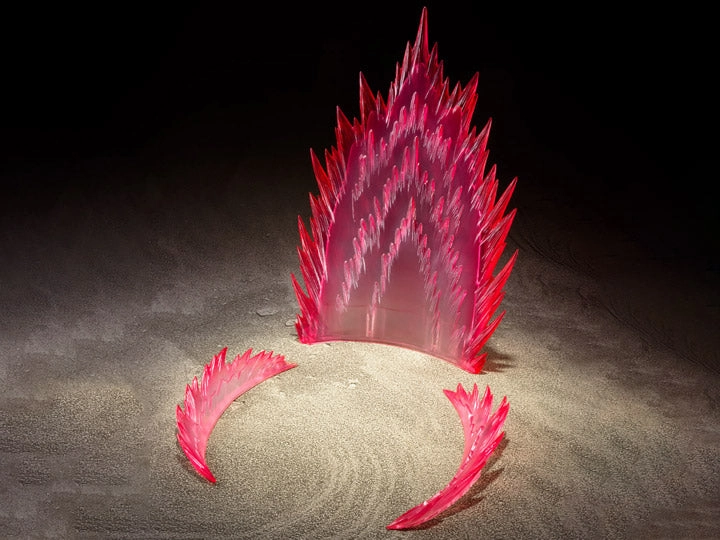 Tamashii Effect Energy Aura Red Version Stand Base Stage S.H Figuarts