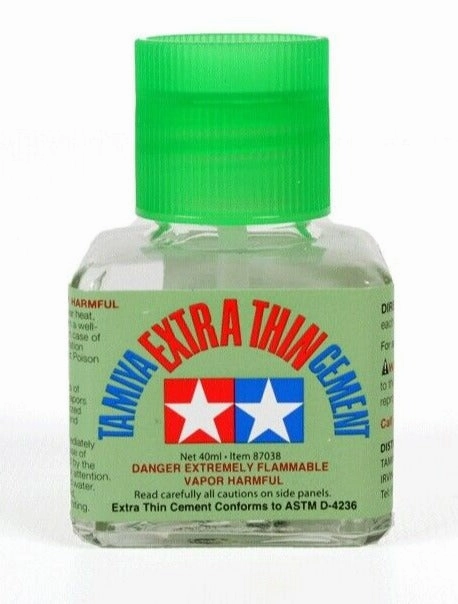 Tamiya Extra Thin Cement 40ml Paint Bottle