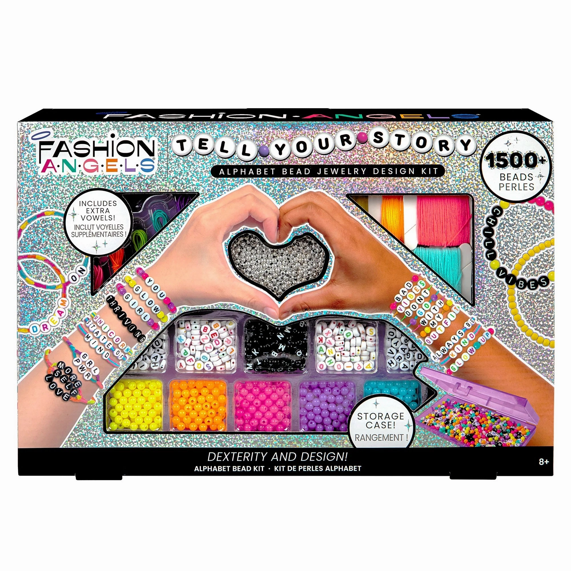 Tell Your Story Alphabet Bead Jewelry Design Kit