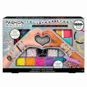 Tell Your Story Alphabet Bead Jewelry Design Kit