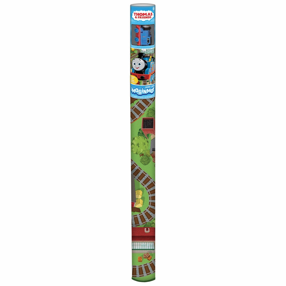 Thomas & Friends Imaginmat Jumbo Playmat with Toy Car, 47 x 61 inches