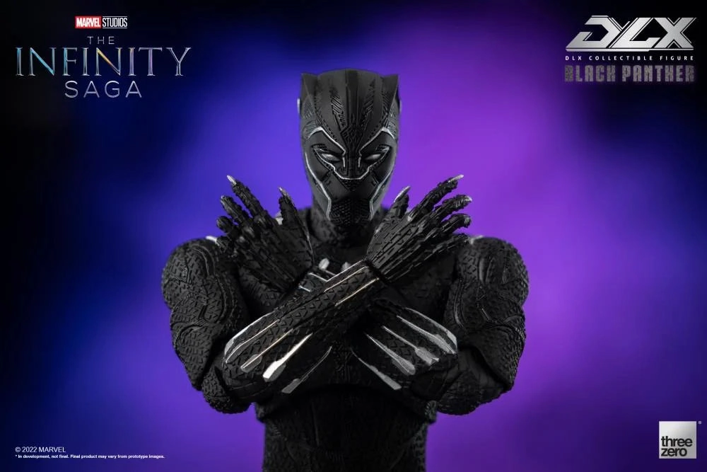 ThreeZero 1/12 Avengers: Infinity Saga Black Panther DLX Scale Figure