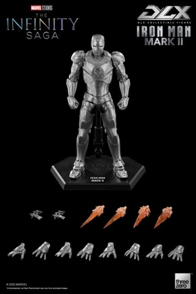 ThreeZero 1/12 Avengers: Infinity Saga Iron Man Mark II 2 DLX Scale Figure