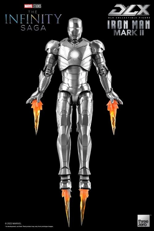 ThreeZero 1/12 Avengers: Infinity Saga Iron Man Mark II 2 DLX Scale Figure