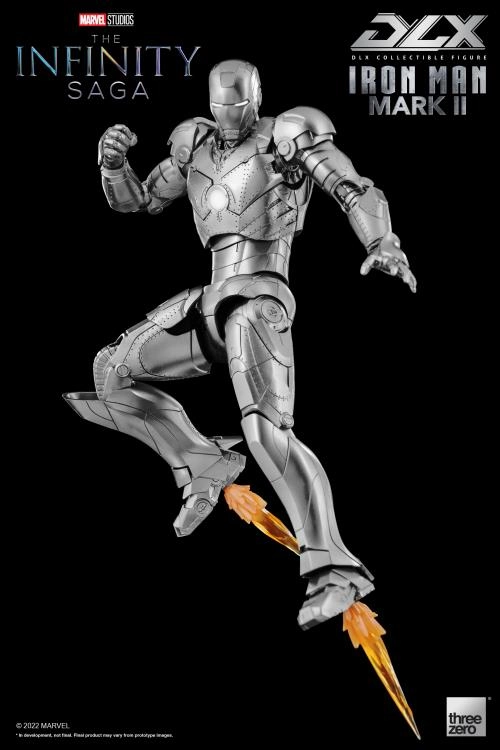 ThreeZero 1/12 Avengers: Infinity Saga Iron Man Mark II 2 DLX Scale Figure