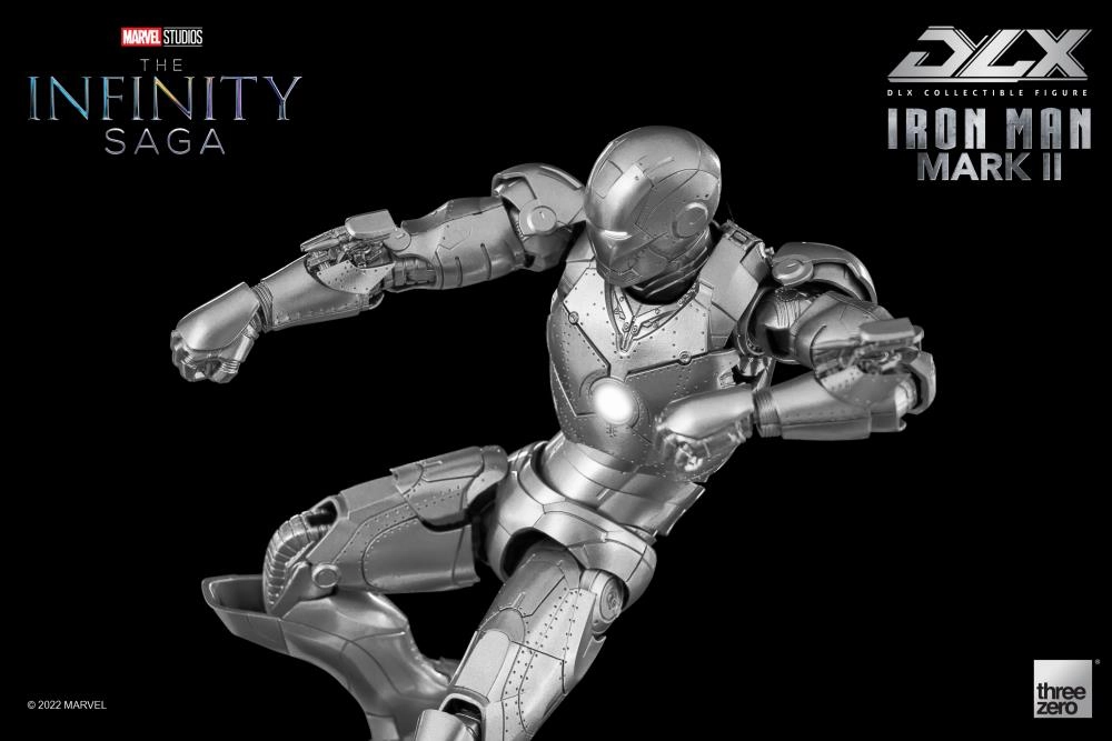 ThreeZero 1/12 Avengers: Infinity Saga Iron Man Mark II 2 DLX Scale Figure