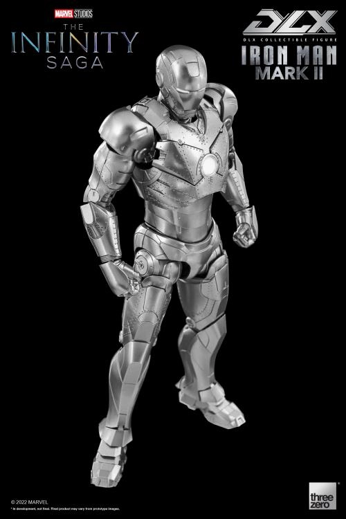ThreeZero 1/12 Avengers: Infinity Saga Iron Man Mark II 2 DLX Scale Figure