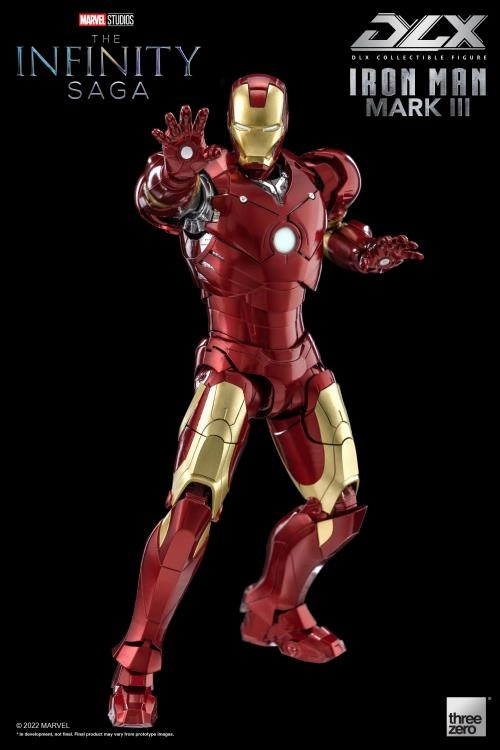 ThreeZero 1/12 Avengers: Infinity Saga Iron Man Mark III 3 DLX Scale Figure