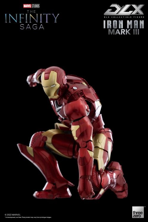 ThreeZero 1/12 Avengers: Infinity Saga Iron Man Mark III 3 DLX Scale Figure
