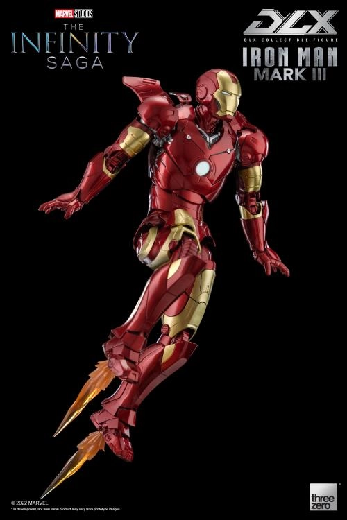 ThreeZero 1/12 Avengers: Infinity Saga Iron Man Mark III 3 DLX Scale Figure