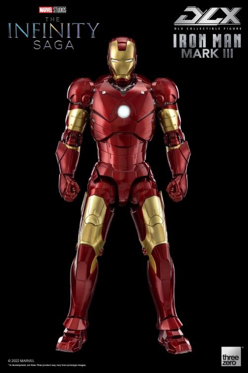 ThreeZero 1/12 Avengers: Infinity Saga Iron Man Mark III 3 DLX Scale Figure